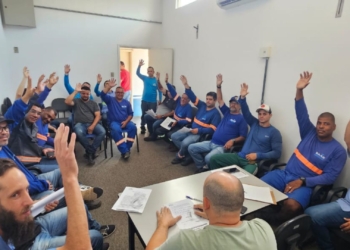 Em assembleia, servidores do SAAE que utilizam motos no desempenhos das funções, aprovam Acordo Coletivo