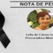 Nota de pesar do SINDSPAM pelo falecimento da procuradora municipal Leila de Cássia Lembo