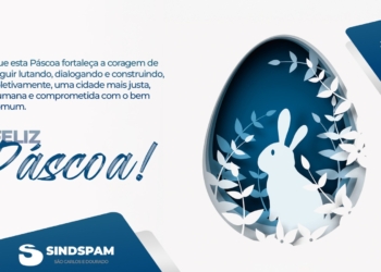SINDSPAM deseja aos servidores uma Feliz Páscoa!