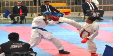 Karateca Thamires Marques é campeã dos Jogos Regionais em Barretos      