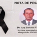 Nota de Pesar do SINDSPAM pelo falecimento do advogado Ary Bertossi Vieira