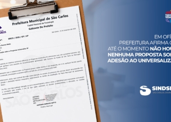 Em ofício, Prefeitura afirma que até o momento não houve nenhuma proposta sobre adesão ao Universaliza SP
