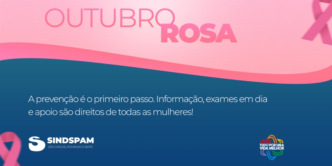 Outubro Rosa chegou, hora de prevenir o cancêr de mama