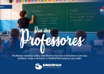 15 de Outubro: Mais do que Homenagem, Valorização e Respeito aos Professores!