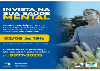 Sindspam Irá Realizar Palestra Sobre Saúde Mental No Dia 02 De Maio