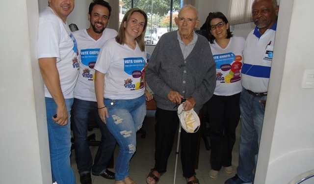 Aos 89 Anos, Sócio Fundador Do Sindspam, Participa Das Eleições