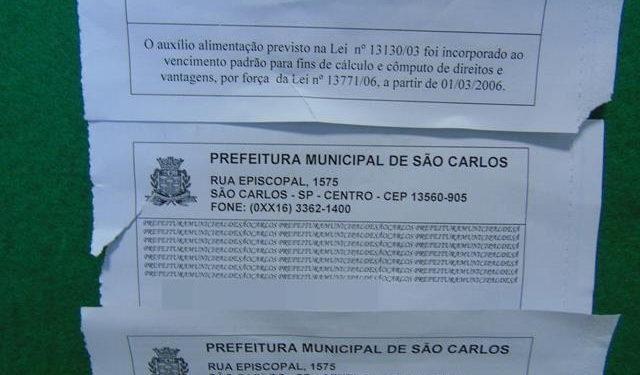 Sindspam Pede Retirada De Mensagem Dos Holerites Dos Servidores Municipais