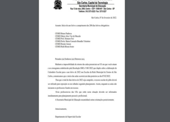 Sindspam Questiona Determinação Enviada Para Diretores De Seis Cemeis