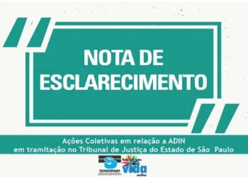 Comunicado Do Sindspam Sobre Ações Coletivas Em Relação A Adin Em Tramitação No Tribunal De Justiça Do Estado De São  Paulo