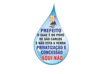 Sindspam Promoverá Ato Contra Concessão E Privatização Do Saae Na Baixada Do Mercado