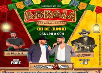 Arraiá Dos Metalúrgicos É Neste Sábado (08/06)