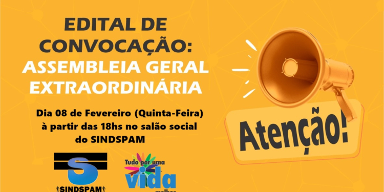 Sindspam Convoca Assembleia Para Iniciar Discussões Do Acordo Coletivo 2024/2025