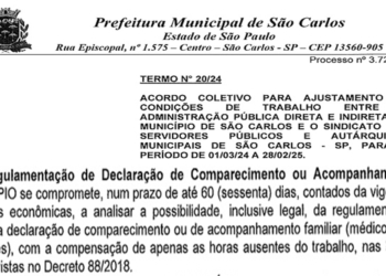 Prefeitura Atende Reivindicação Do Sindspam E Publica Decreto Regulamentando Procedimentos Para Controle E Apuração Da Frequência Dos Servidores