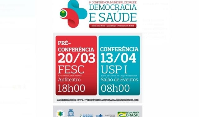 Saúde: Pré-Conferência Preparatória Acontece No Dia 20 De Março Na Fesc