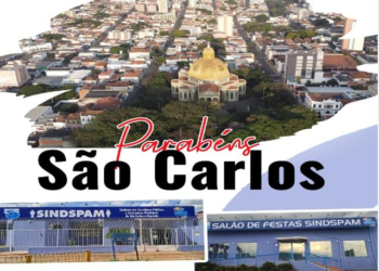 Parabéns São Carlos Pelos 167 Anos