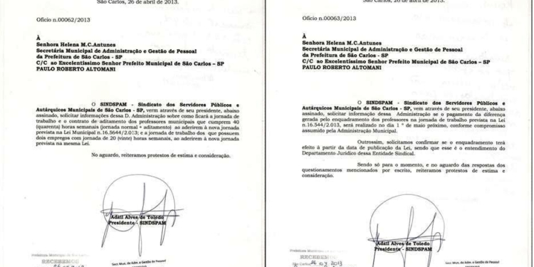 Diretoria Solicita Informações Sobre Adesão Dos Professores A Nova Lei Do Piso