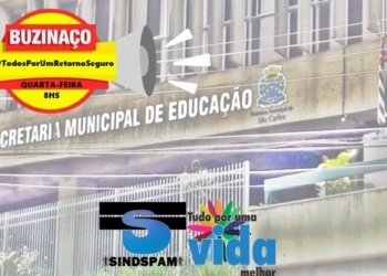 Todos Por Um Retorno Seguro: Profissionais Da Educação Realizam Carreata E Buzinaço Nesta Quarta-Feira