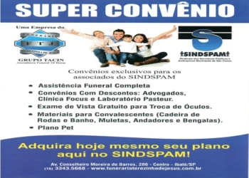 Sindspam E Funerária Terezinha De Jesus Lançam Convênio Exclusivo Para Associados