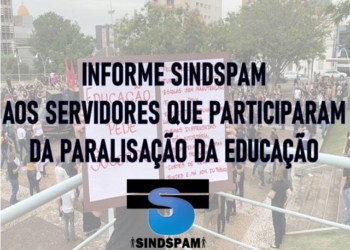 Informe Sindspam Aos Profissionais Que Participaram Da Paralisação Da Educação
