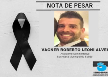 Nota De Pesar Do Sindspam Pelo Falecimento Do Servidor Público Vagner Roberto Leoni Alves