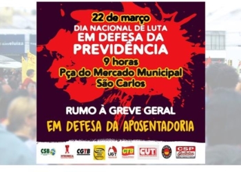 Sindicatos Se Preparam Para Protestos No Dia 22 De Março
